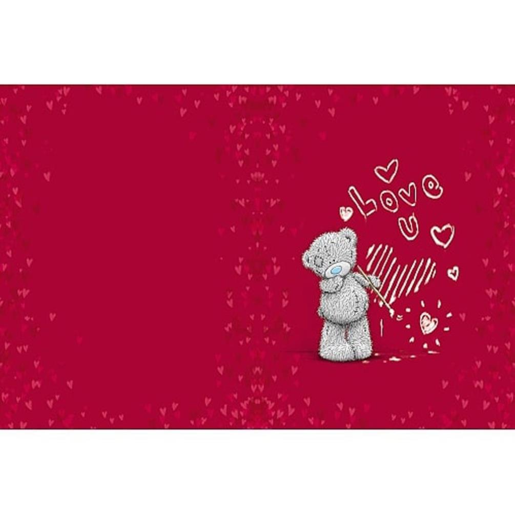 One I Love Large Me to You Bear Birthday Card Extra Image 1